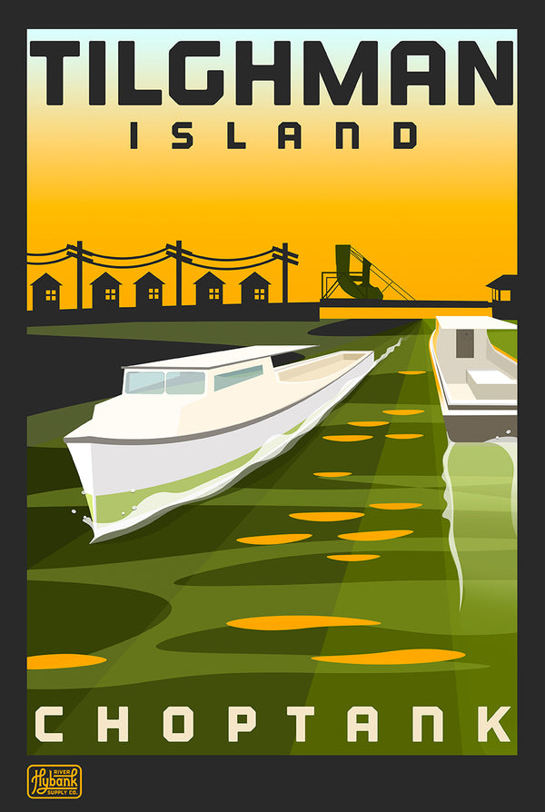 TILGHMAN ISLAND print